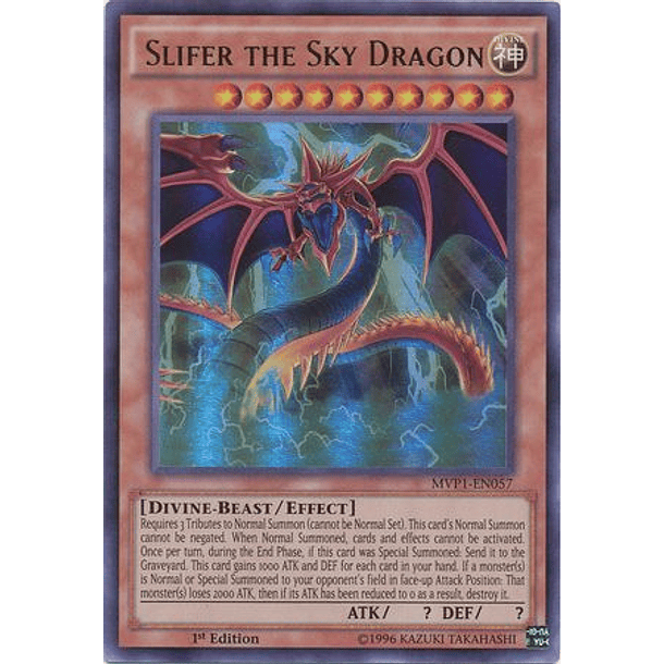 Slifer the Sky Dragon - MVP1-EN057 - Ultra Rare
