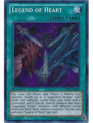 Legend of Heart - DRLG-EN006 - Secret Rare