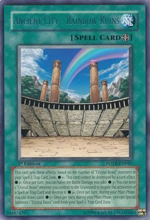 Ancient City - Rainbow Ruins - FOTB-EN045 - Rare