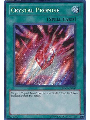 Crystal Promise - RYMP-EN052 - Secret Rare