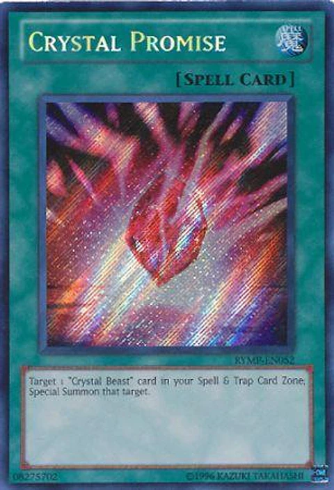 Crystal Promise - RYMP-EN052 - Secret Rare