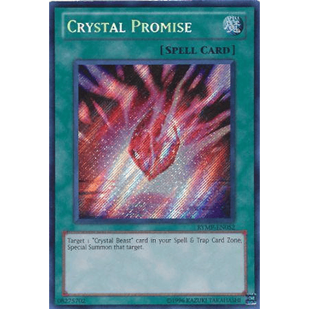Crystal Promise - RYMP-EN052 - Secret Rare