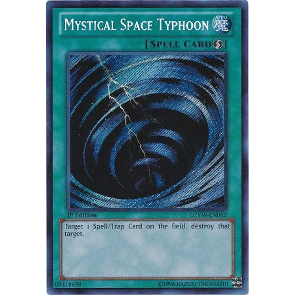 Mystical Space Typhoon - LCYW-EN062 - Secret Rare