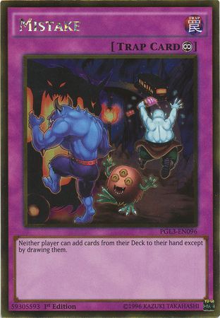 Mistake - PGL3-EN096 - Gold Rare 1