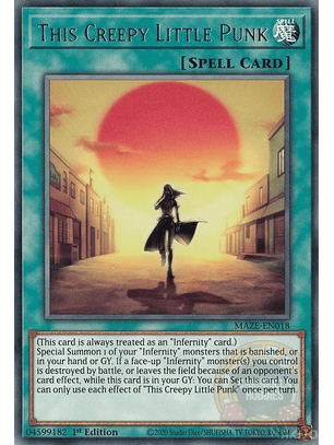 This Creepy Little Punk - MAZE-EN018 - Rare