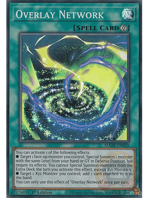 Overlay Network - MAZE-EN020 - Super Rare 
