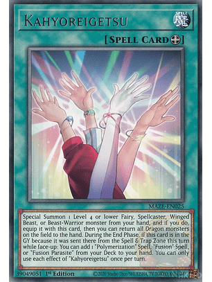 Kahyoreigetsu - MAZE-EN025 - Rare 