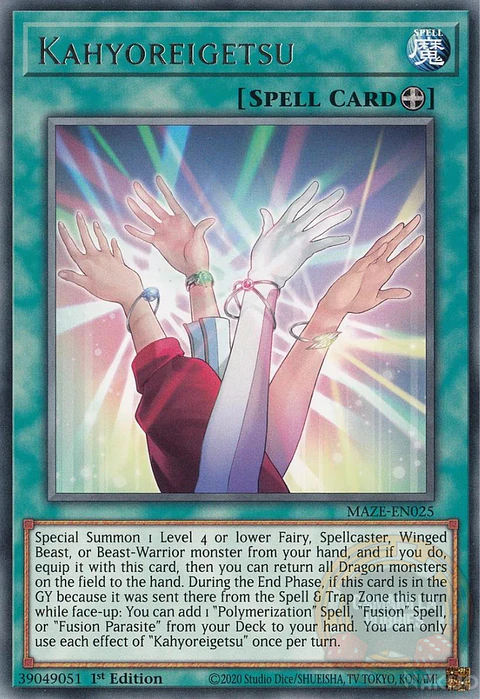 Kahyoreigetsu - MAZE-EN025 - Rare 