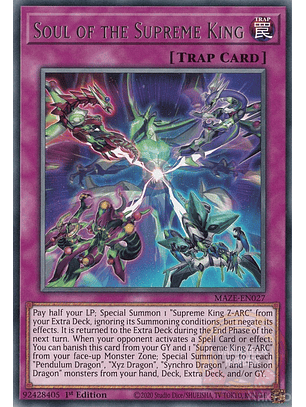 Soul of the Supreme King - MAZE-EN027 - Rare