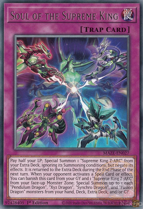 Soul of the Supreme King - MAZE-EN027 - Rare