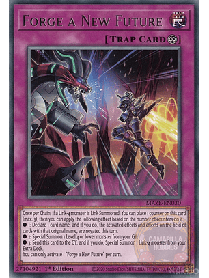Forge a New Future - MAZE-EN030 - Rare 