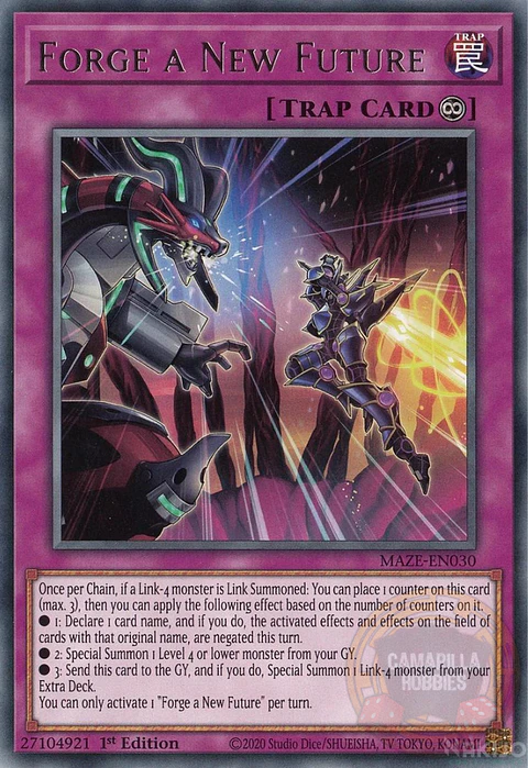 Forge a New Future - MAZE-EN030 - Rare 