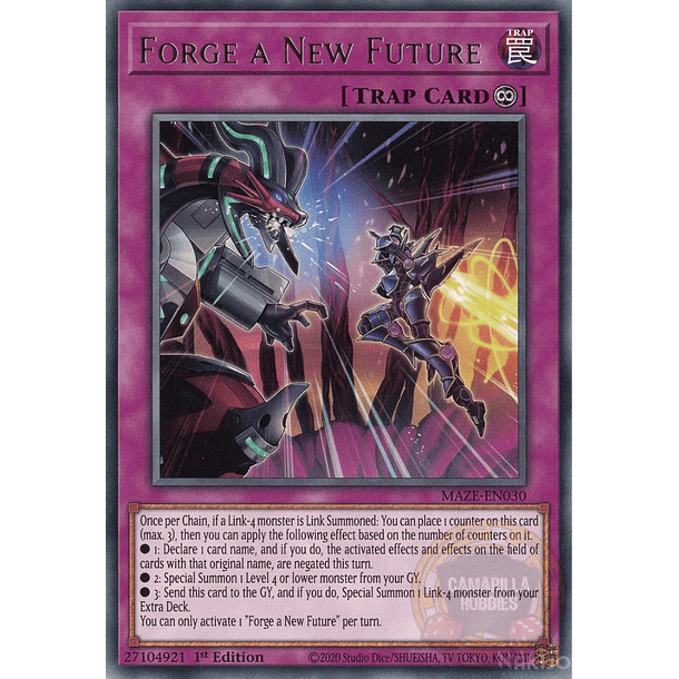 Forge a New Future - MAZE-EN030 - Rare 