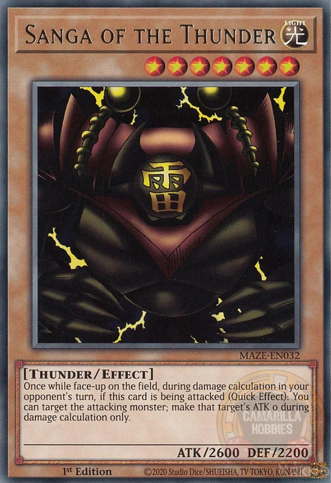 Sanga of the Thunder - MAZE-EN032 - Rare 
