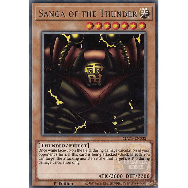 Sanga of the Thunder - MAZE-EN032 - Rare 