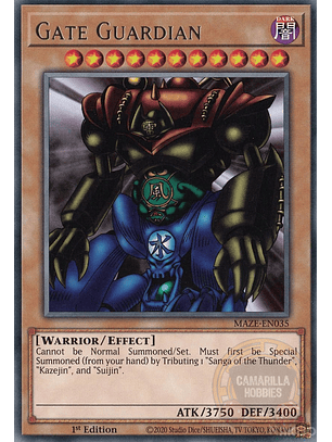 Gate Guardian - MAZE-EN035 - Rare 
