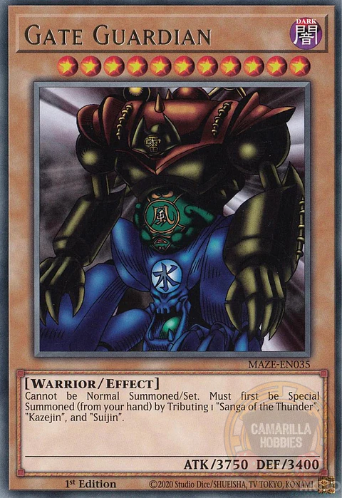 Gate Guardian - MAZE-EN035 - Rare 