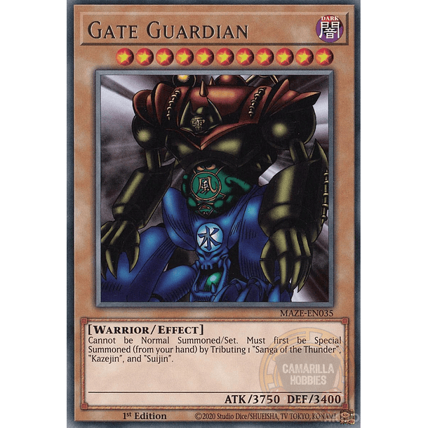 Gate Guardian - MAZE-EN035 - Rare 