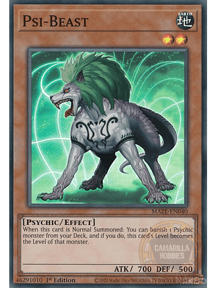 Psi-Beast - MAZE-EN040 - Super Rare 