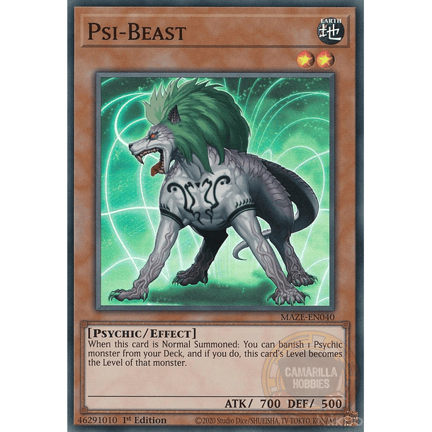 Psi-Beast - MAZE-EN040 - Super Rare 