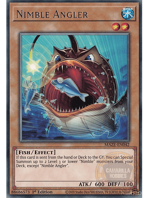 Nimble Angler - MAZE-EN042 - Rare