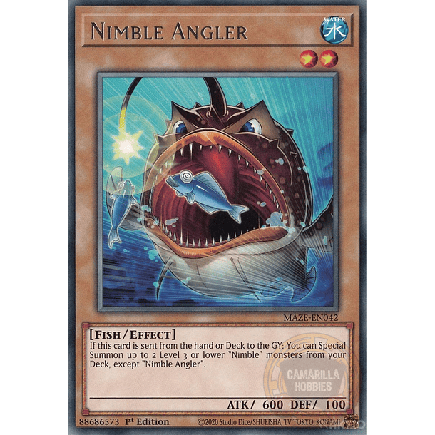 Nimble Angler - MAZE-EN042 - Rare