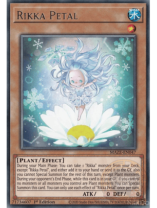 Rikka Petal - MAZE-EN047 - Rare 