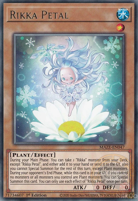 Rikka Petal - MAZE-EN047 - Rare 