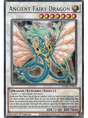 Ancient Fairy Dragon - MAZE-EN050 - Rare 