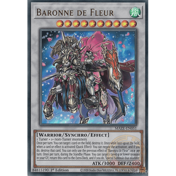 Baronne de Fleur - MAZE-EN051 - Ultra Rare