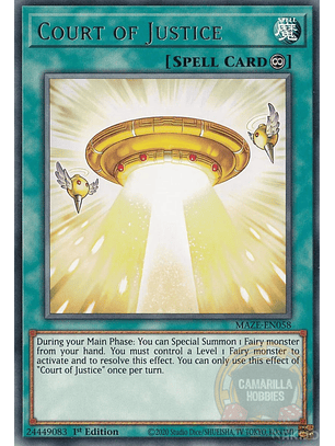 Court of Justice - MAZE-EN058 - Rare 