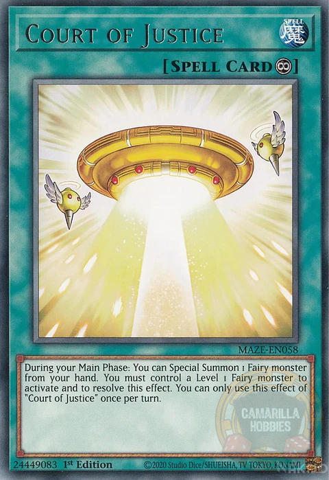 Court of Justice - MAZE-EN058 - Rare 