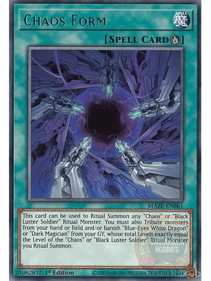 Chaos Form - MAZE-EN061 - Rare 
