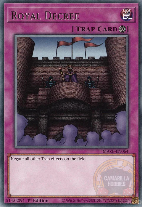 Royal Decree - MAZE-EN064 - Rare 