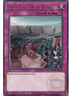 Imperial Iron Wall - MAZE-EN065 - Rare 