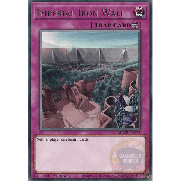 Imperial Iron Wall - MAZE-EN065 - Rare 