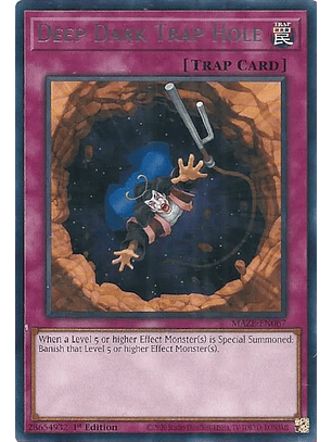 Deep Dark Trap Hole - MAZE-EN067 - Rare 