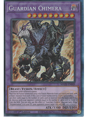 Guardian Chimera - MAZE-EN049 - Collector Rare