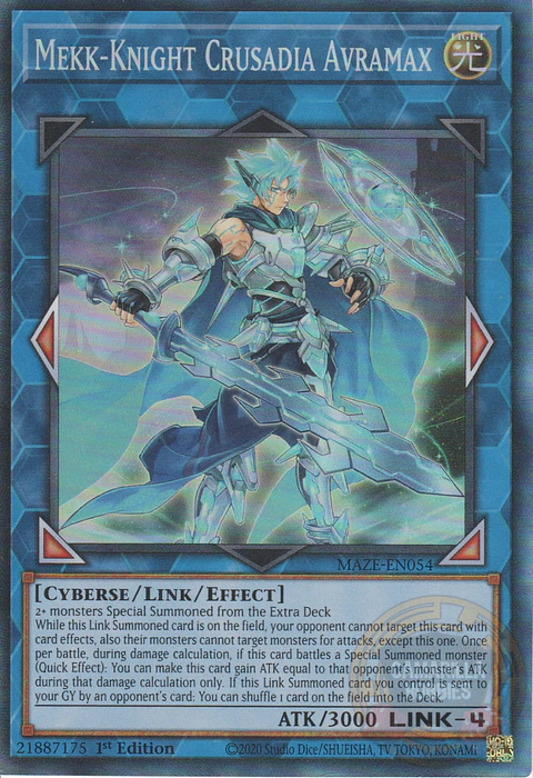Mekk-Knight Crusadia Avramax - MAZE-EN054 - Collector Rare