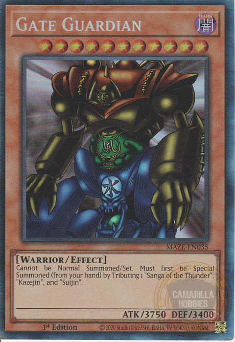 Gate Guardian - MAZE-EN035 - Collector Rare