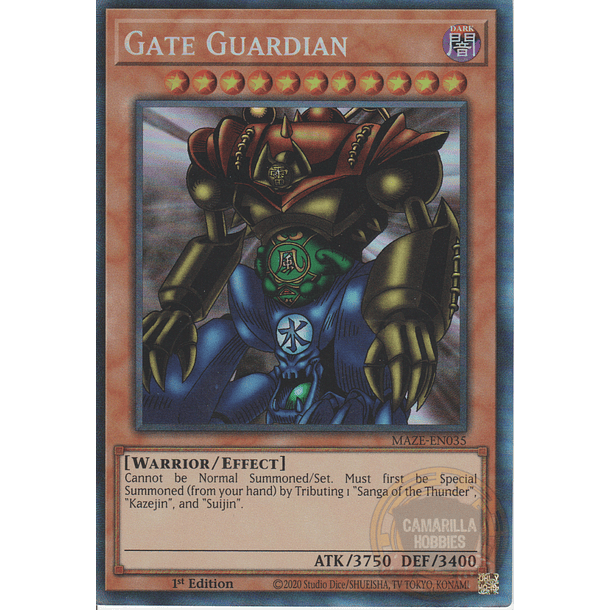 Gate Guardian - MAZE-EN035 - Collector Rare