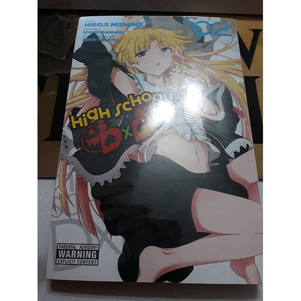 Manga - High School DxD -02- Editorial Yen Press