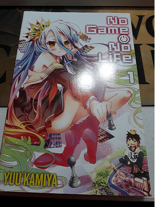 Light Novel - No Game No Life Vol.1  Editorial Yen Press (Ingles)