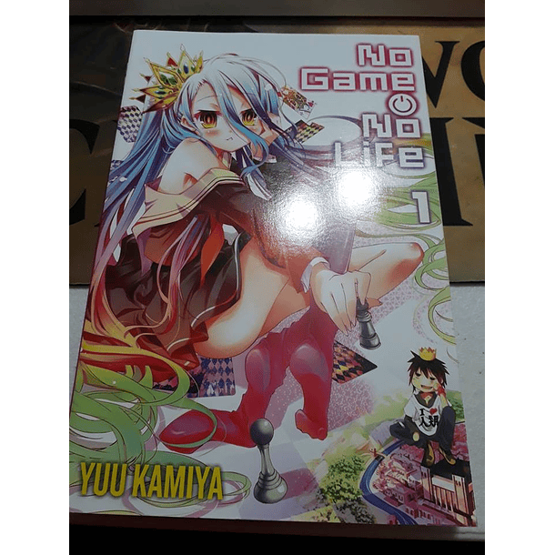Light Novel - No Game No Life Vol.1  Editorial Yen Press (Ingles)