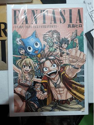 Anime Artbook - Fantasia - Fairy Tail Ilustrations (Japones)