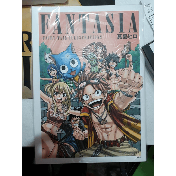 Anime Artbook - Fantasia - Fairy Tail Ilustrations (Japones)