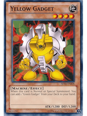 Yellow Gadget - SD10-EN008 - Common (JUGADO)