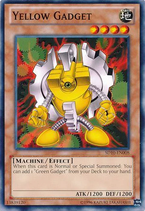 Yellow Gadget - SD10-EN008 - Common (JUGADO)