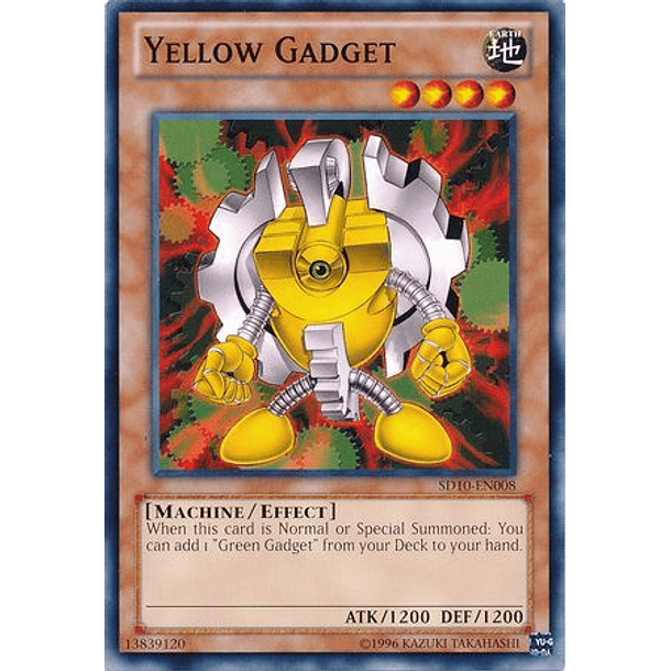 Yellow Gadget - SD10-EN008 - Common (JUGADO)