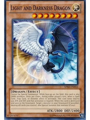 Light and Darkness Dragon - AP02-EN016 - Common